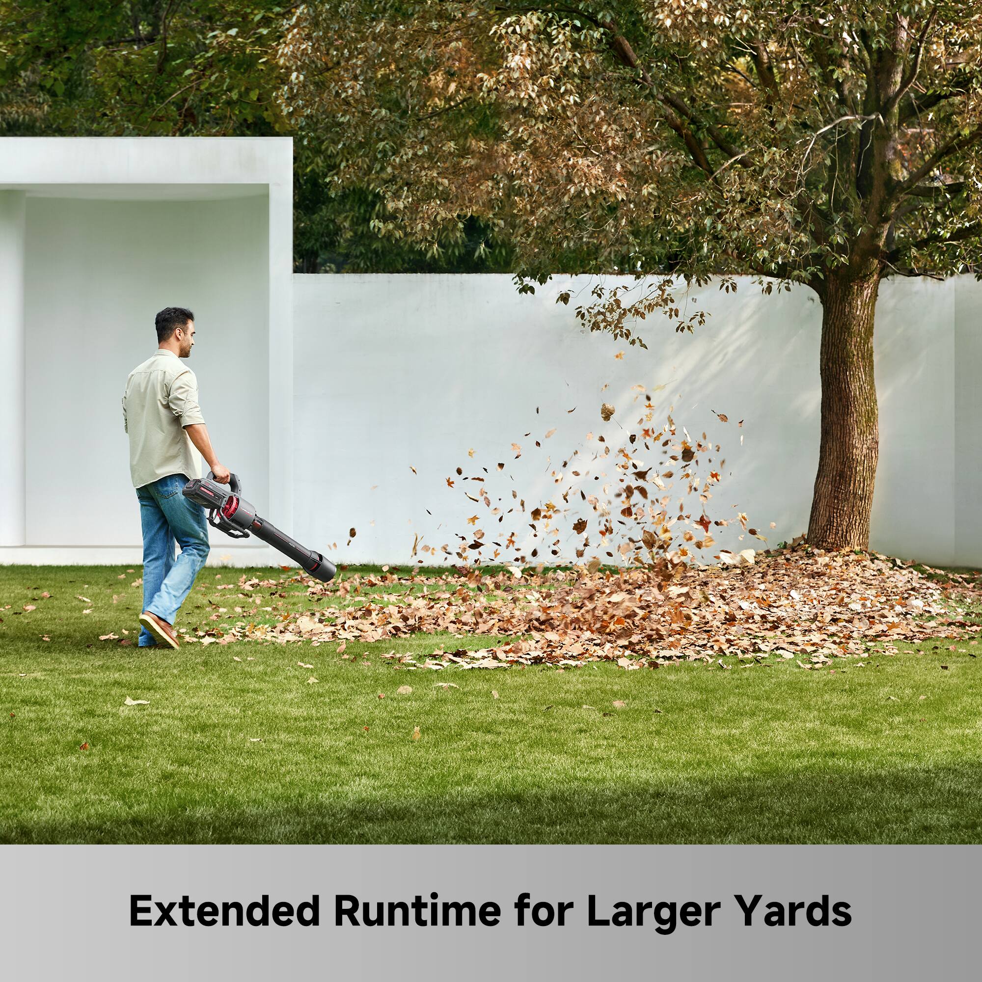 Extended Runtime for Larger Yards