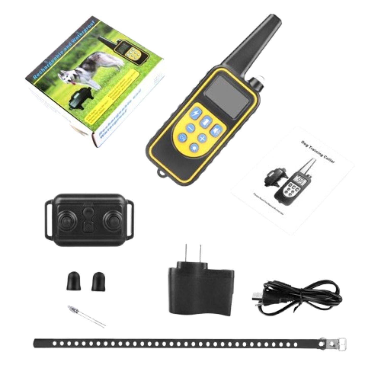 Waterproof Rechargeable 1 - CH + Deg Training Collar