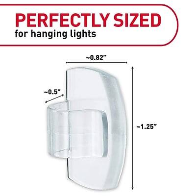 PERFECTLY SIZED for hanging lights

-0.82"
-0.5"
-1.25"