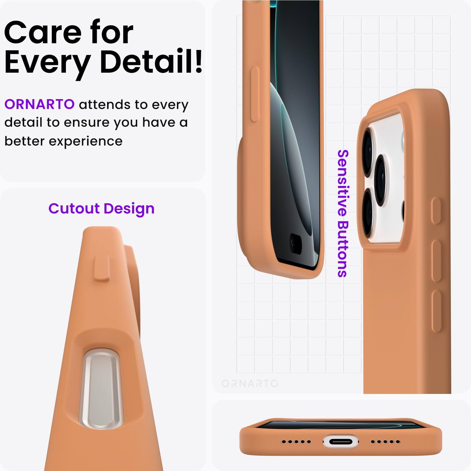 Care for Every Detail!

ORNARTO attends to every detail to ensure you have a better experience

Cutout Design

Sensitive Buttons