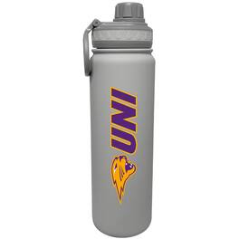 The Fanatic Group - Northern Iowa Panthers 24oz. Stainless Sport Bottle - Gray