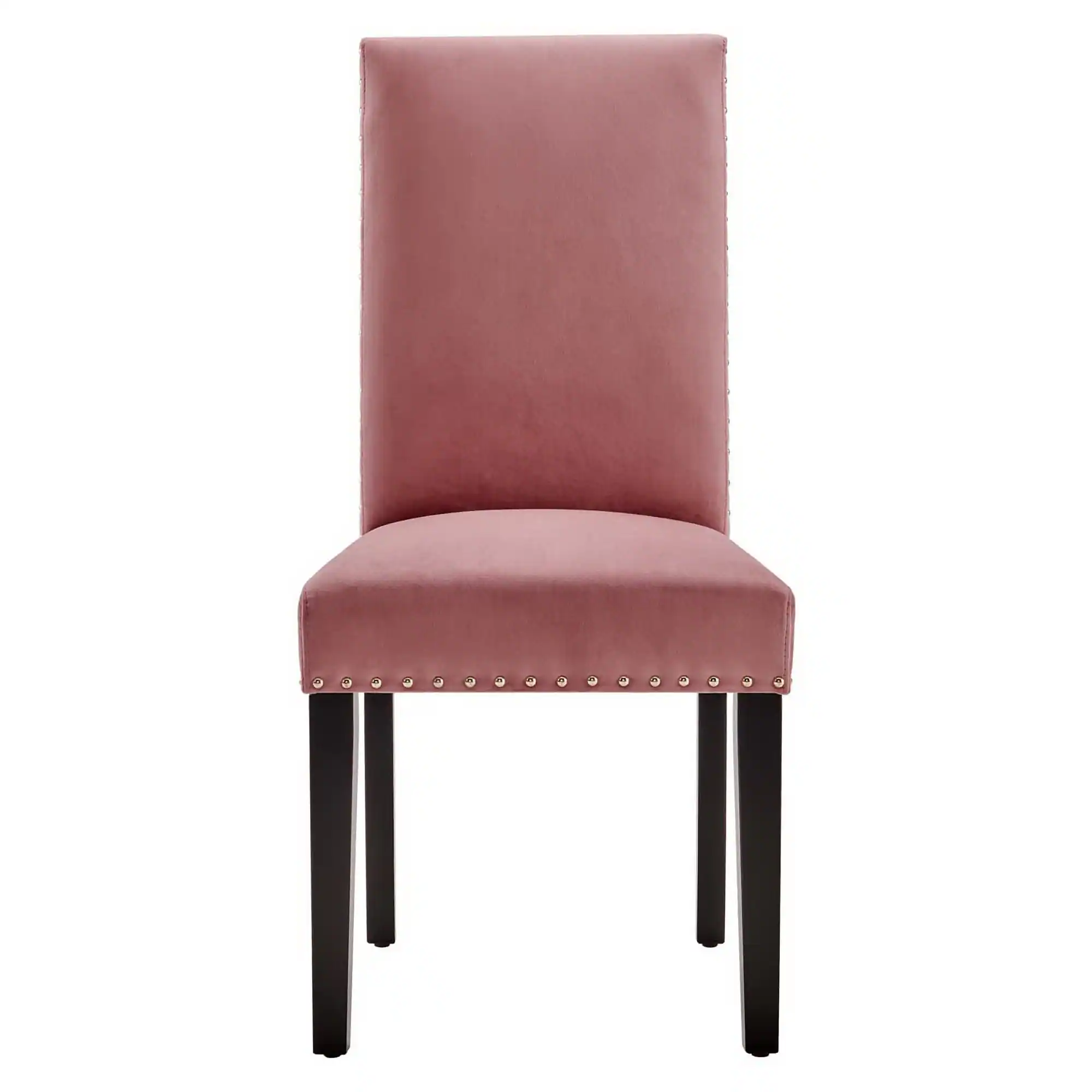 Alt View 5. Modway - Parcel Performance Velvet Dining Side Chairs Set of 2 by Modway - Dusty Rose.