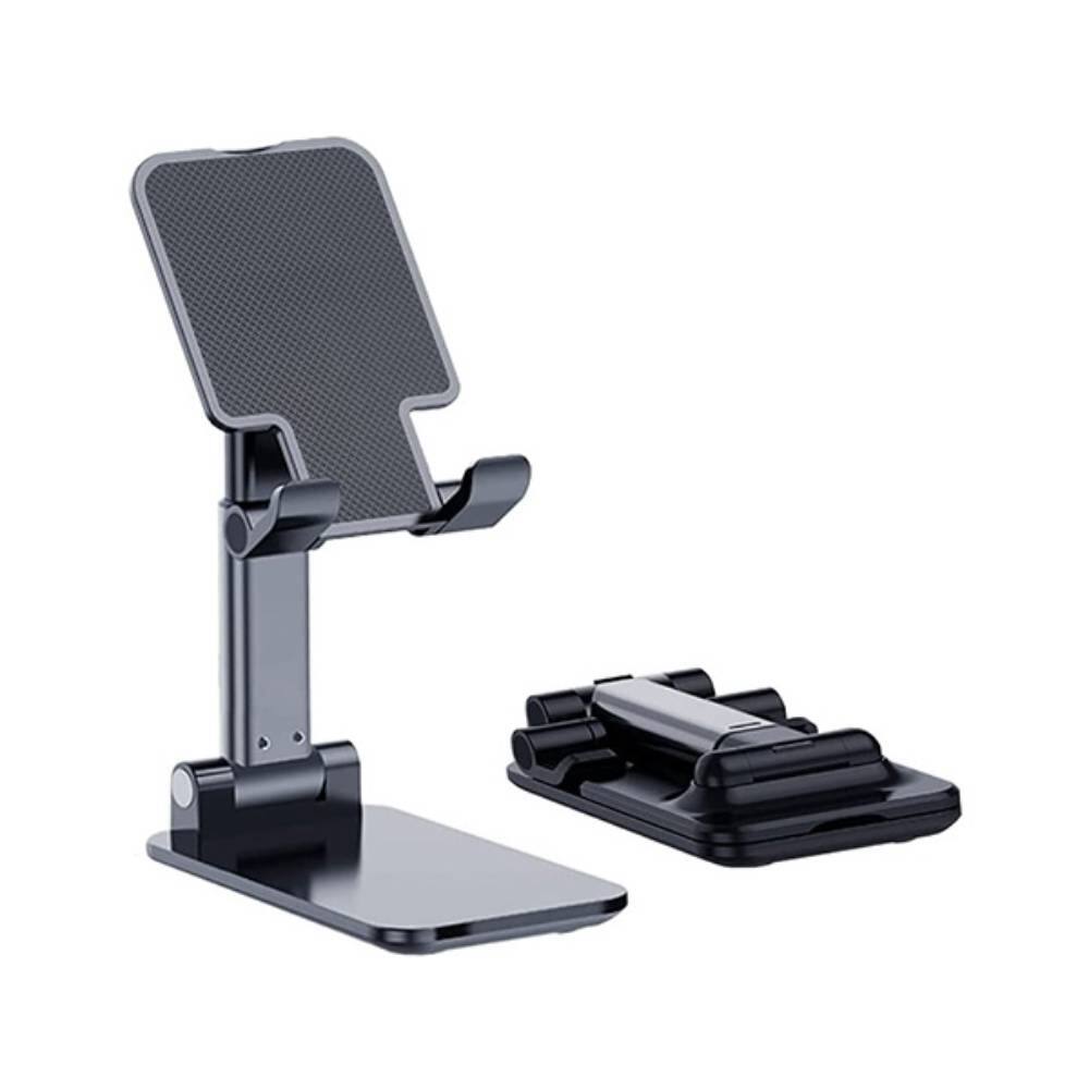 Alt View 1. Surge Circuit - BLACK UNIVERSAL COLLAPSIBLE PHONE STAND - Black.