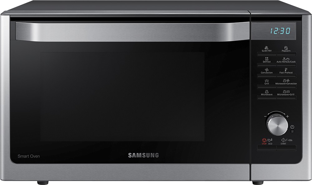 Best Buy: Samsung 1.1 Cu. Ft. Countertop Microwave Stainless steel  MC11H6033CT