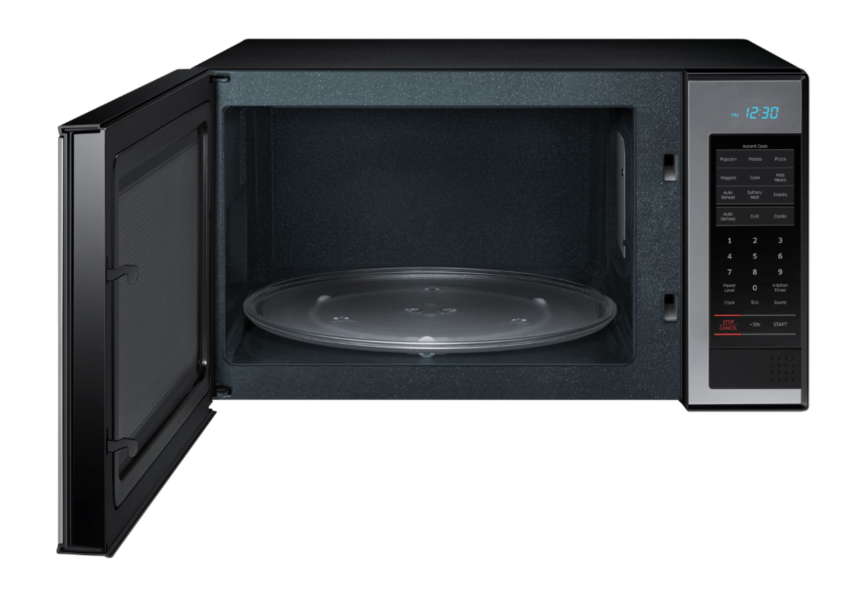 1.3 Cu. ft. Stainless Steel with Mirror Finish Microwave Oven with