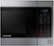 Alt View Zoom 11. Samsung - 1.1 Cu. Ft. Countertop Microwave with Grilling Element - Stainless steel.