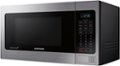 Left Zoom. Samsung - 1.1 Cu. Ft. Countertop Microwave with Grilling Element - Stainless Steel.