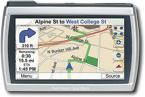 Front Standard. Harman Kardon - GPS510 GPS.