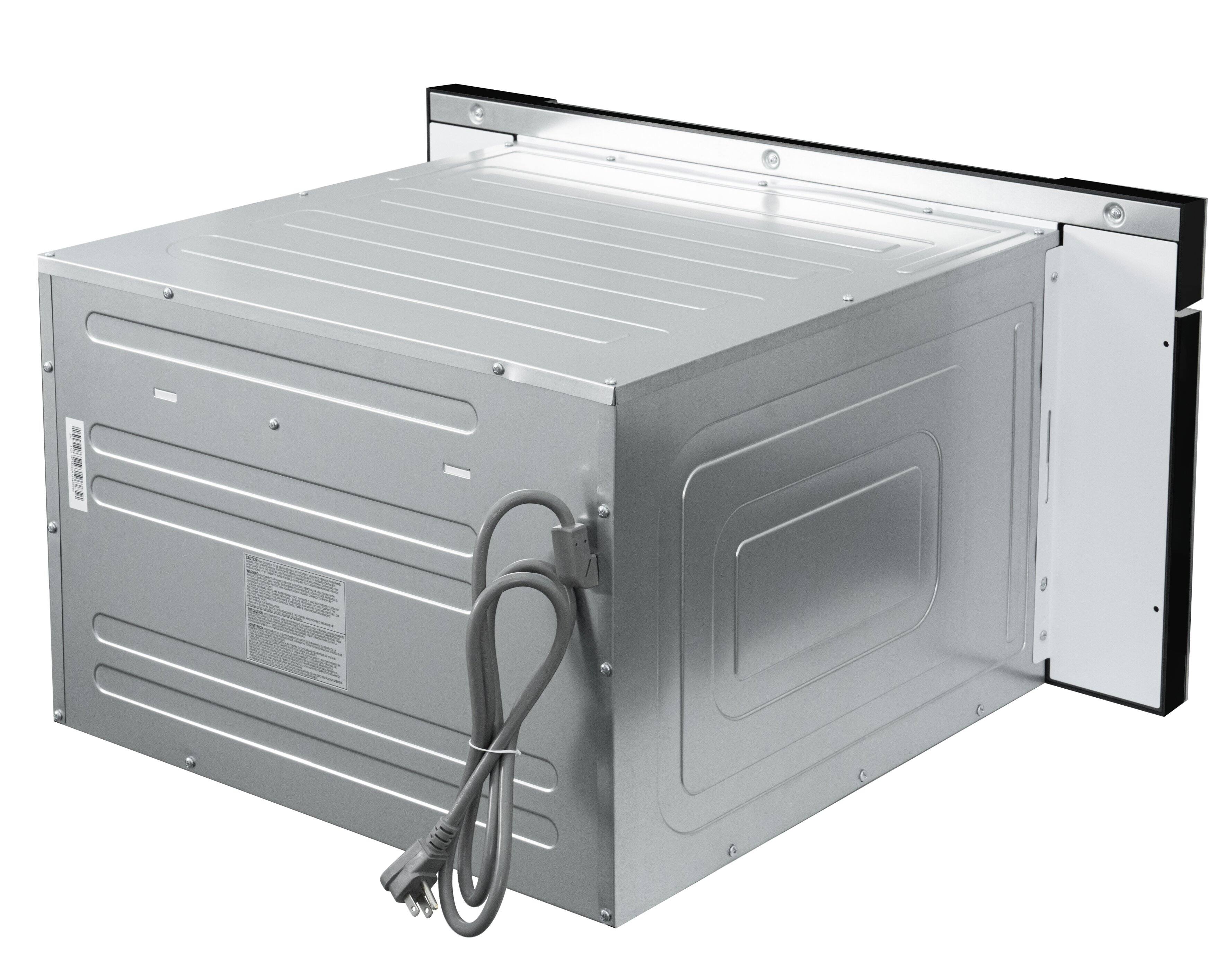 Alt View 5. Koolmore - 30 in. Microwave Drawer, 1.2 cu. ft. Capacity in Stainless-Steel (KM-MD30-SS) - Stainless-Steel.