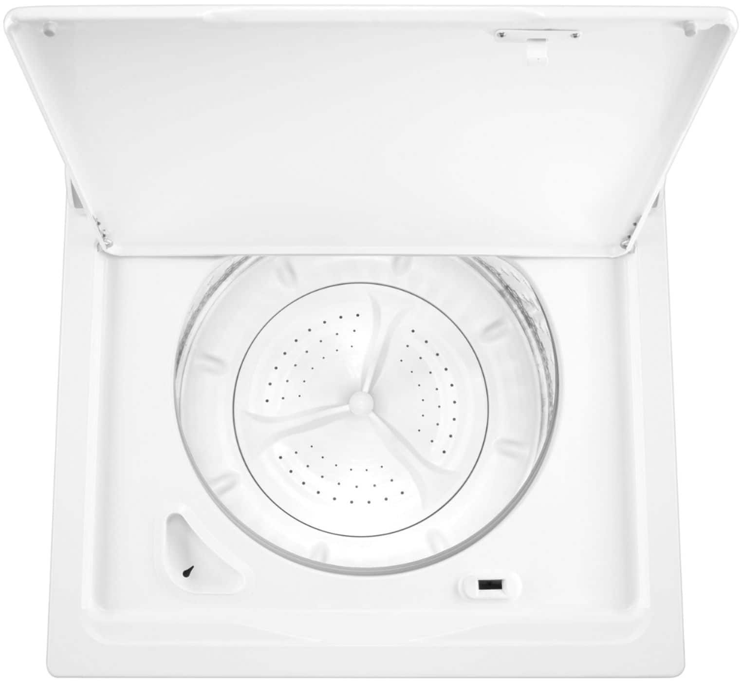 Alt View 12. Whirlpool - 4.3 Cu. Ft. High Efficiency Top Load Washer with Smooth Wave Stainless Steel Wash Basket - White.