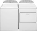 Alt View Zoom 1. Whirlpool - Cabrio 7.0 Cu. Ft. 13-Cycle Electric Dryer - White.
