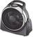 Angle Standard. Honeywell - High-Performance Turbo Force Floor Air Circulator Fan - Black/Chrome.