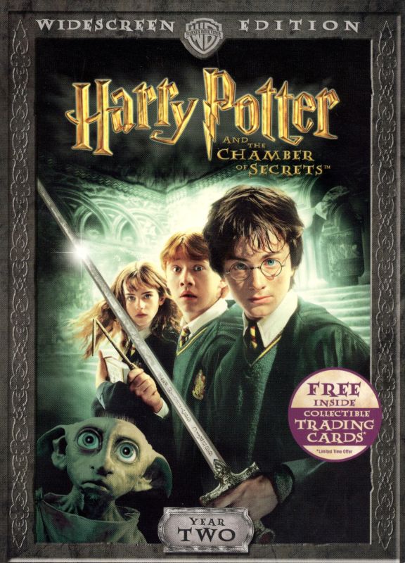  Harry Potter and the Chamber of Secrets [WS] [With Collector's Trading Cards] [DVD] [2002]