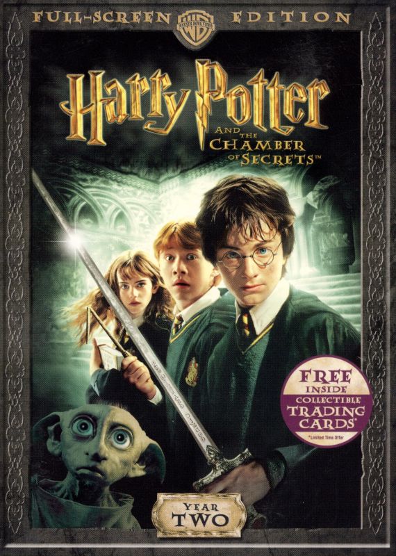  Harry Potter and the Chamber of Secrets [P&amp;S] [With Collector's Trading Cards] [DVD] [2002]