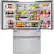 Alt View 1. LG - 22.7 Cu. Ft. Counter-Depth 4-Door French Door Refrigerator with Thru-the-Door Ice and Water.