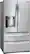 Angle. LG - 26.7 Cu. Ft. 4-Door French Door Refrigerator with Thru-the-Door Ice and Water.