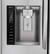 Alt View 4. LG - 26.7 Cu. Ft. 4-Door French Door Refrigerator with Thru-the-Door Ice and Water.