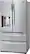 Left. LG - 26.7 Cu. Ft. 4-Door French Door Refrigerator with Thru-the-Door Ice and Water.