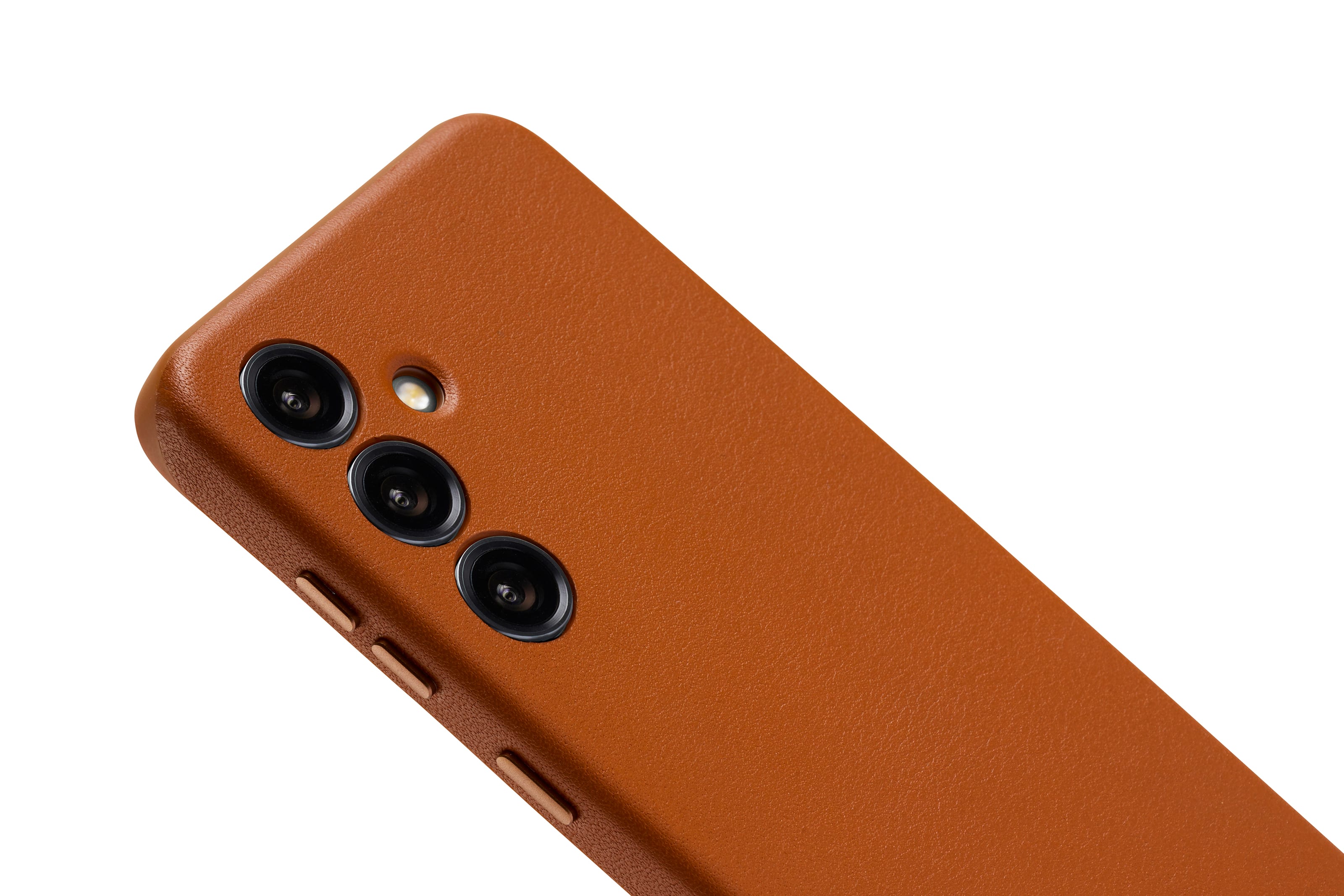 Alt View 1. Bellroy - Galaxy S24 Leather Phone Case - Terracotta.