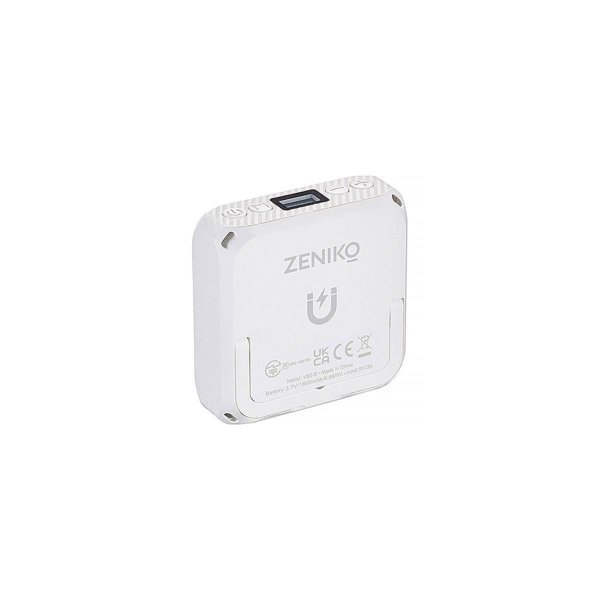 ZENIKO  
UK CE  
Made in China  
Model: VSSR  
Battery: 3.7V/10000mAh