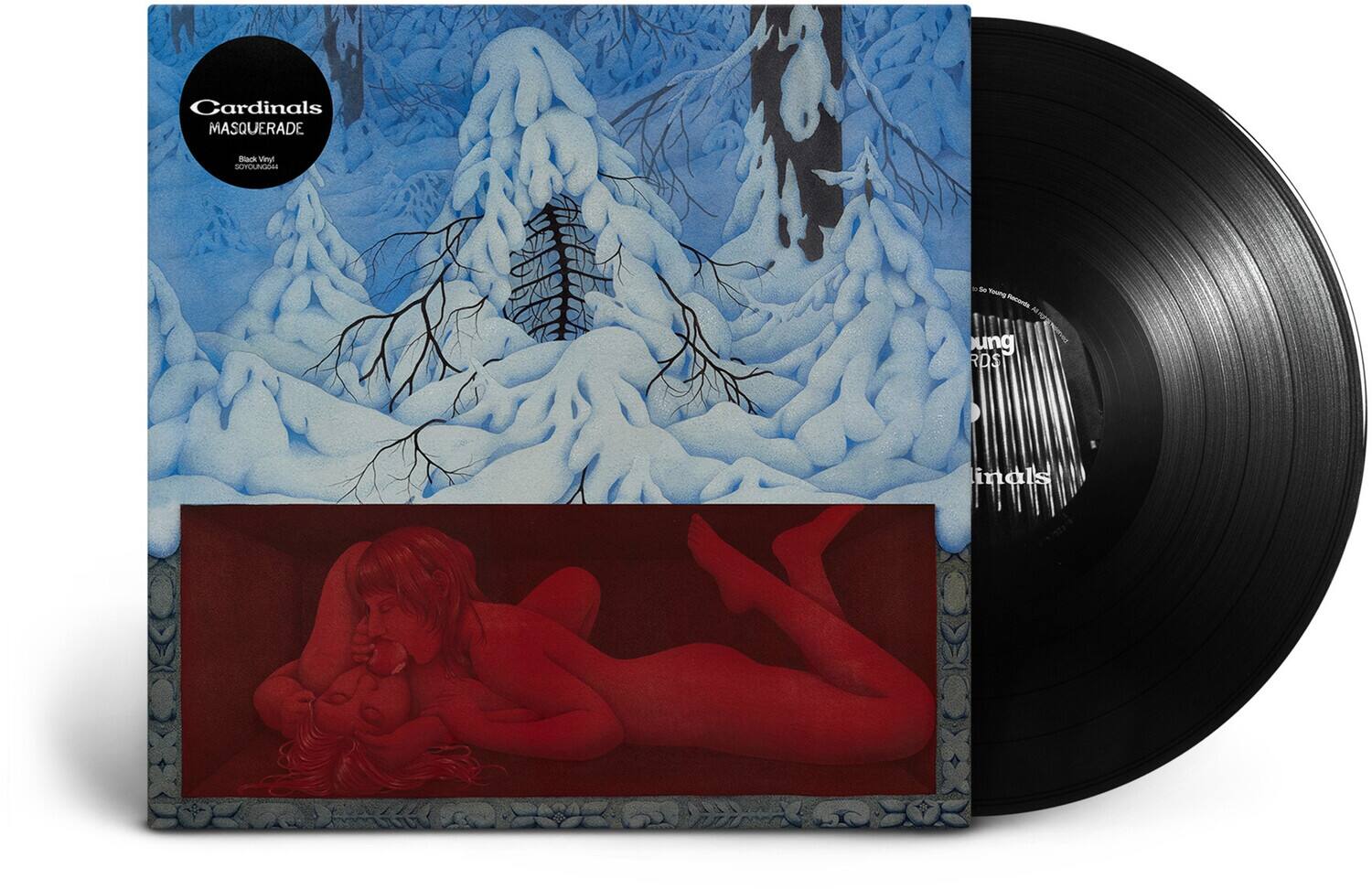 Cardinals Masquerade  
Sack Vinyl  
So Young Records  
Black Vinyl  
So Young Records