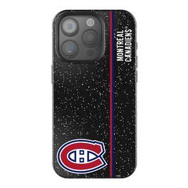 Keyscaper - NHL - Montreal Canadiens Sidebar Bling iPhone Case - 15 - Black