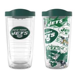 Tervis - Two-Pack 16oz. Allover Classic Tumbler Set - Multicolor