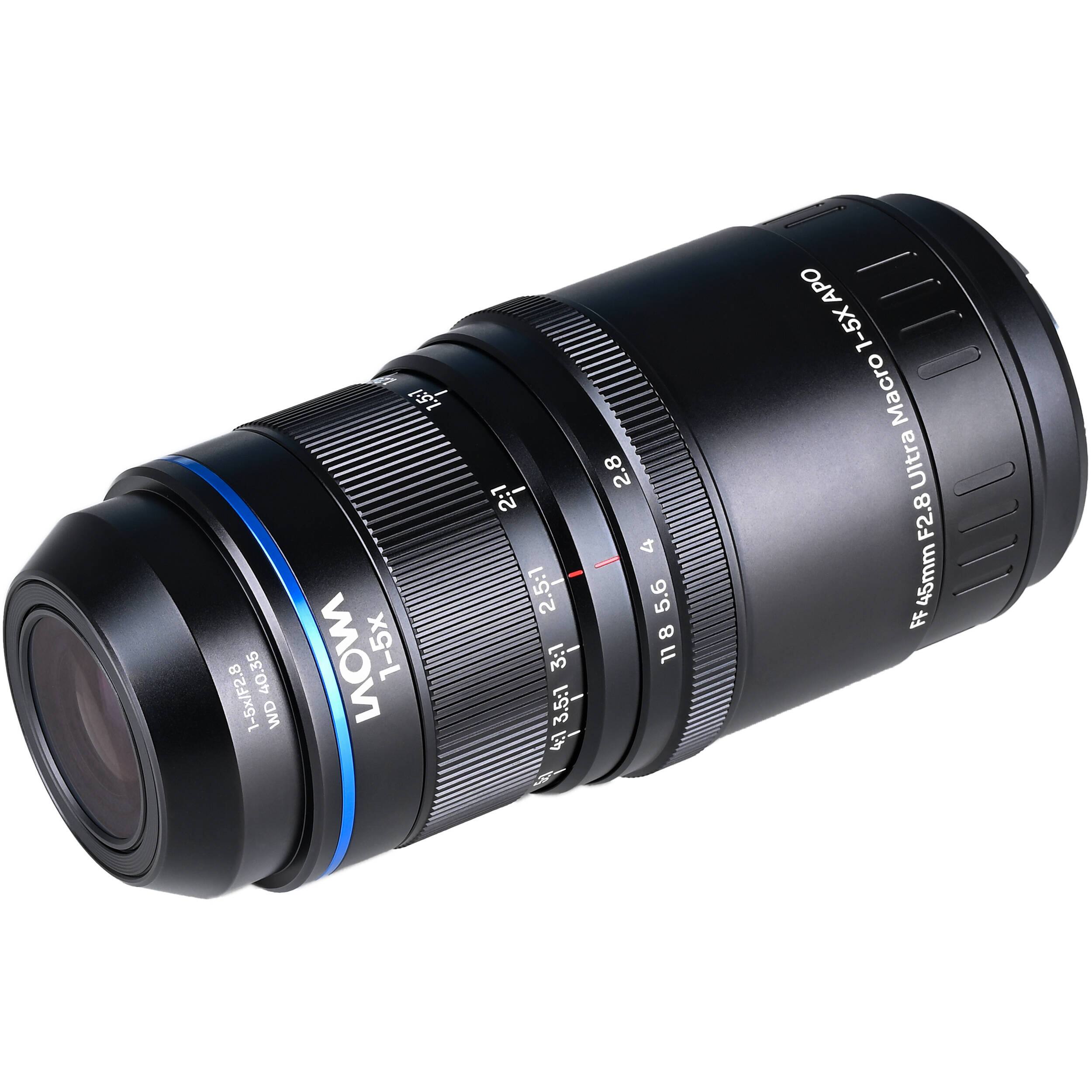 1-5x/F2.8 40.35 WD  
1.5:1 NON 1-5x  
2:1 2.5:1 3:1 4:1 3.5:1 is  
2.8 4 5.6 118  
APO QJJJ 1-5X Macro Ultra F2.8 ILLO FF 45mm