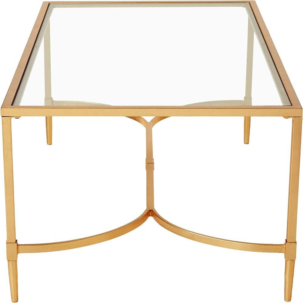 Angle. Safavieh - Safavieh Home Collection Antwan Gold Coffee Table - Gold.