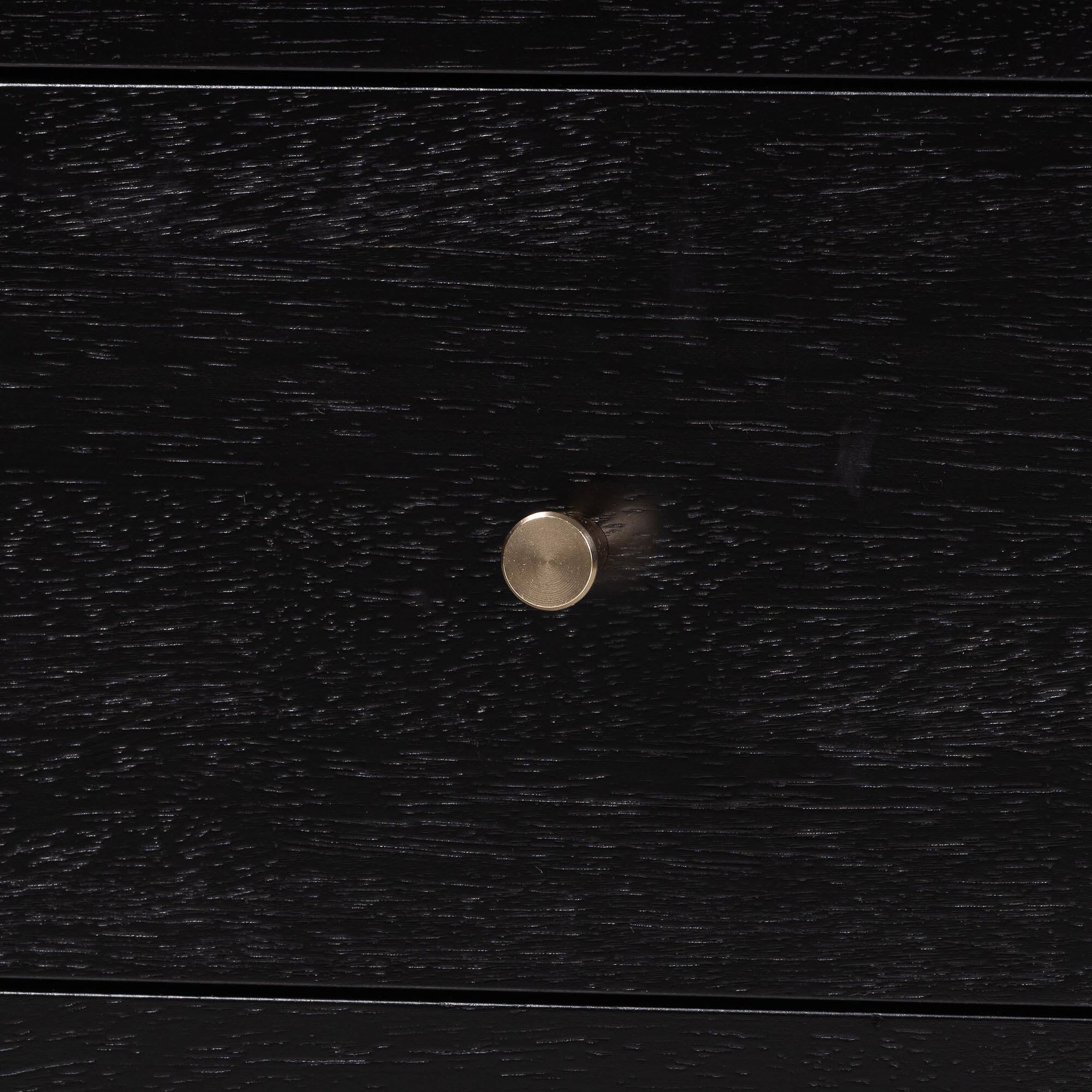 Alt View 2. Baxton Studio - Callison Spindle 4-Piece Bedroom Set - Platform Bed with Matching Dresser and 2-Drawer Nightstands, Twin - Black.
