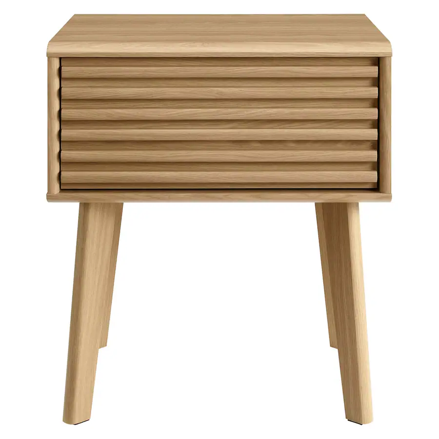 Render End Table by Modway Oak EEI-3345-OAK - Best Buy