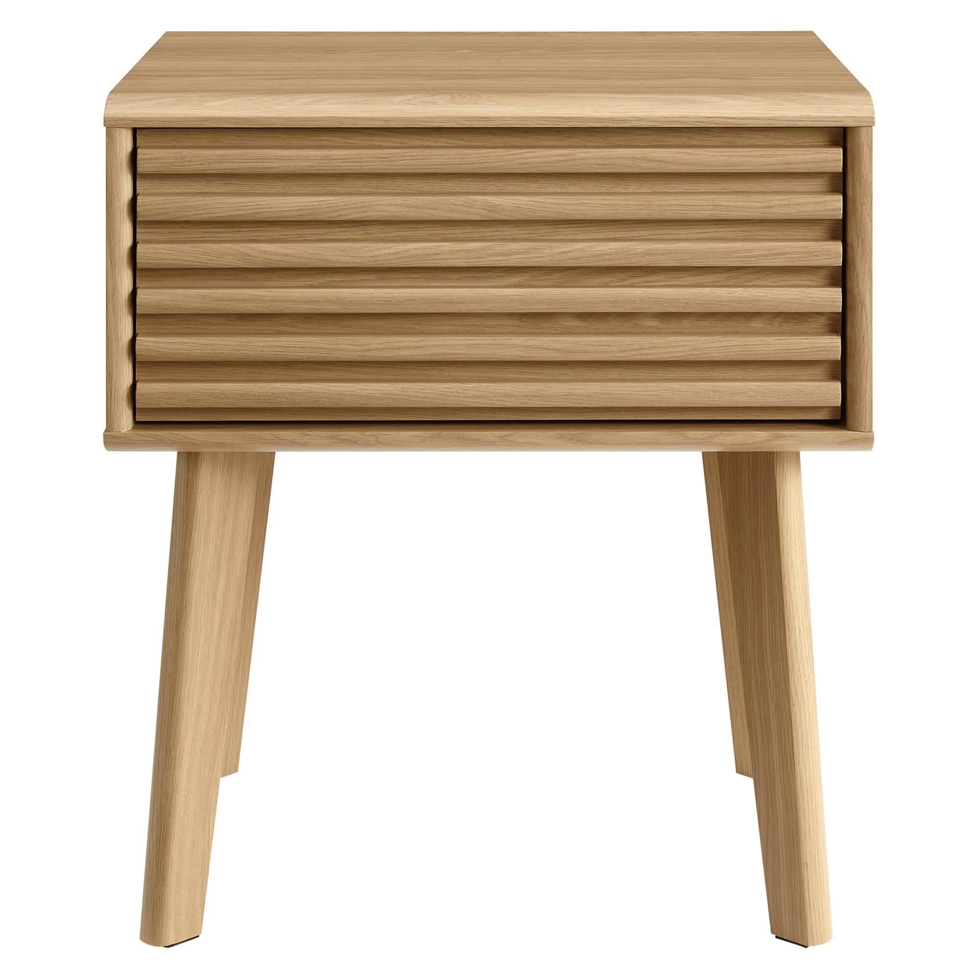 Alt View 2. Modway - Render End Table by Modway - Oak.