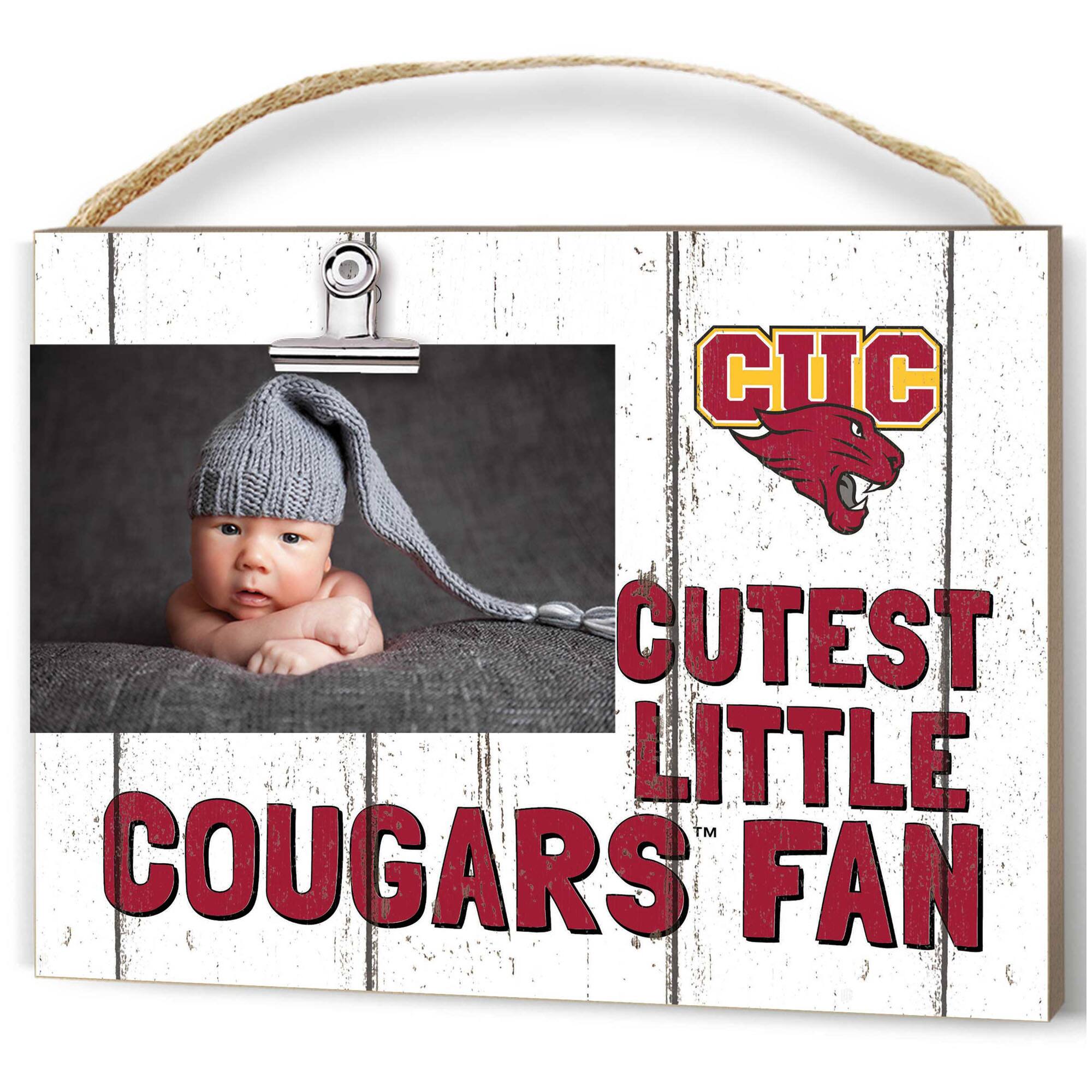 Concordia University (IL) Cougars 8'' x 10'' Cutest Little Weathered Logo Clip Photo Frame