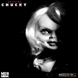 PopMarket - Mezco - Bride of Chucky - MDS Mega Scale - 15" Talking Tiffany - COLLECTIBLES - Multicolor