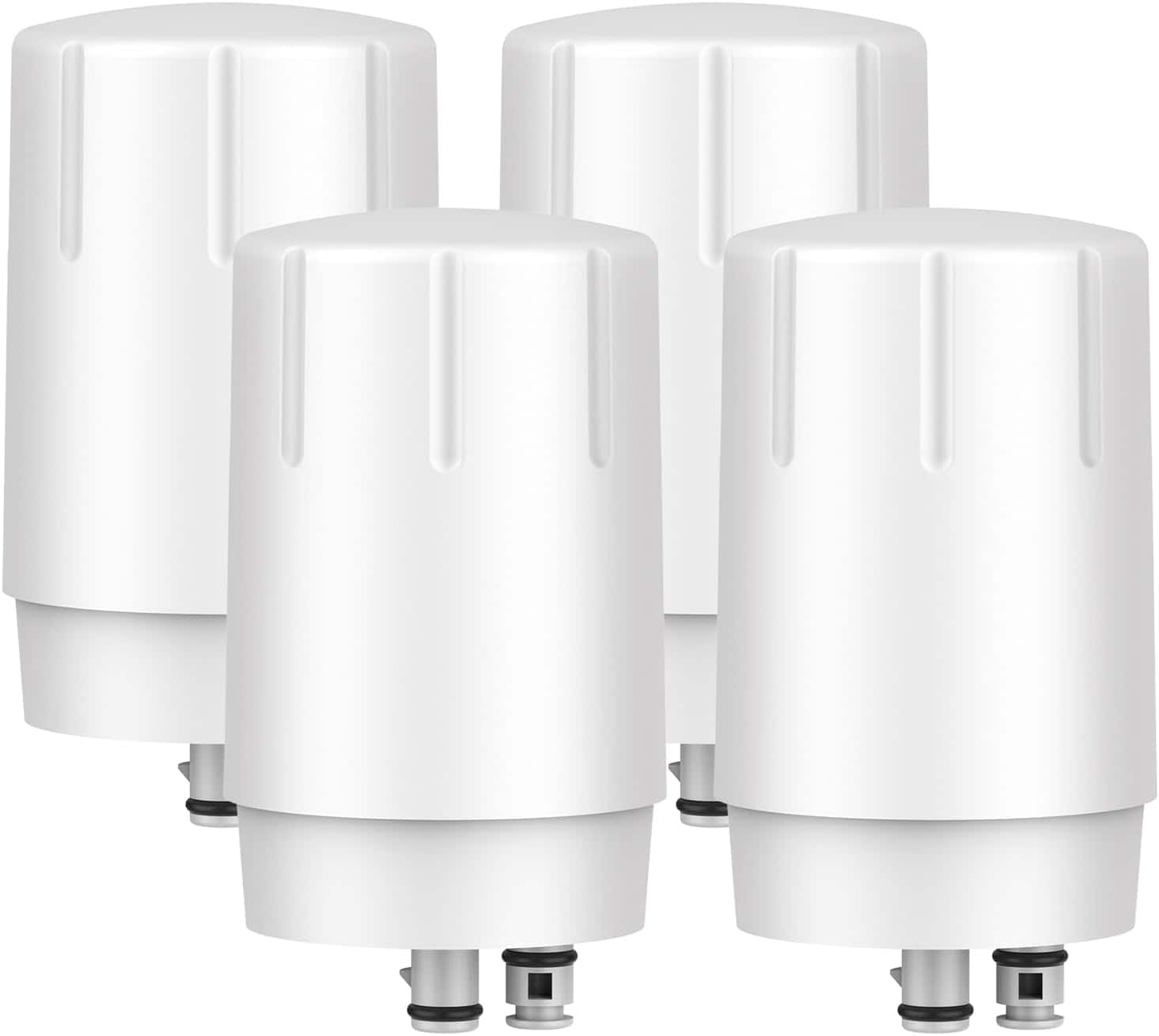 Front. GLACIER FRESH - GLACIER FRESH Faucet Filter Replacement, Compatible with FR-200, FF-100 and All Brita Tap Water Filters (4 Pack).