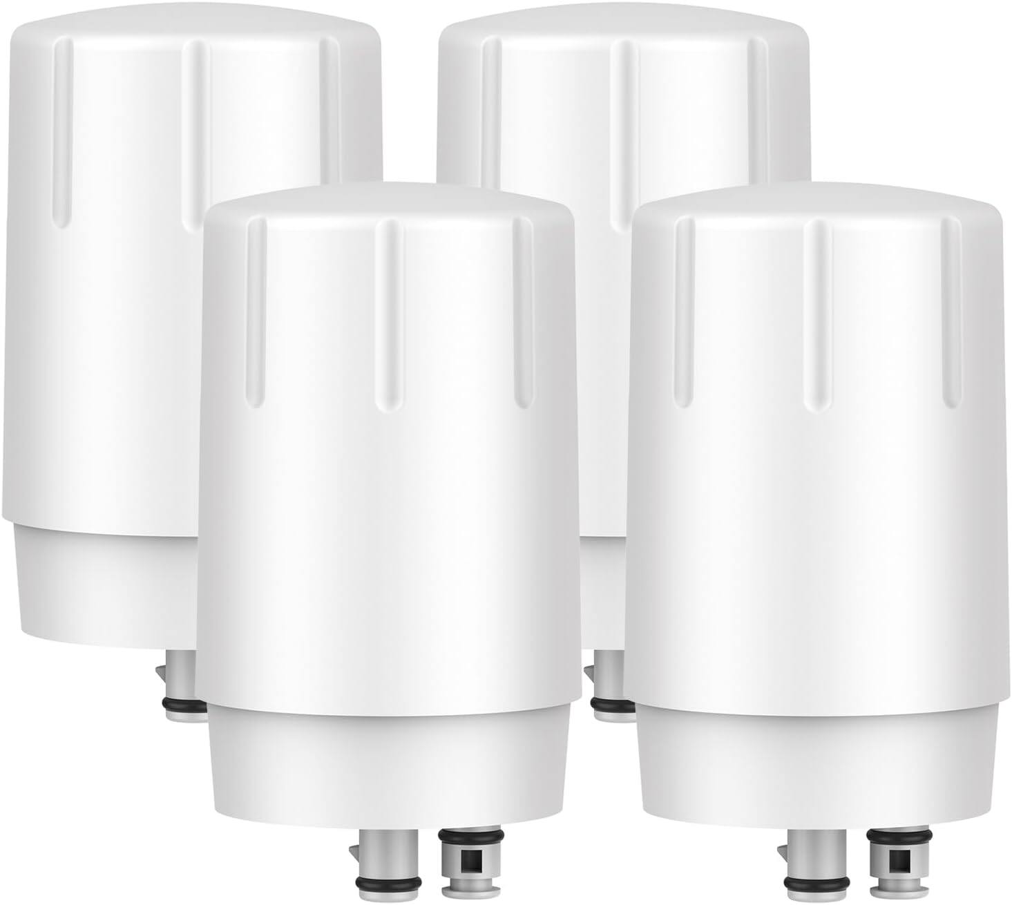 Front. GLACIER FRESH - GLACIER FRESH Faucet Filter Replacement, Compatible with FR-200, FF-100 and All Brita Tap Water Filters (4 Pack).
