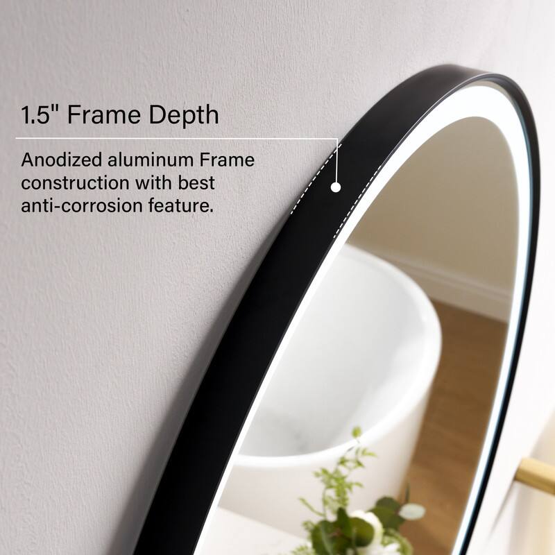 1.5" Frame Depth

Anodized aluminum Frame construction with best anti-corrosion feature.
