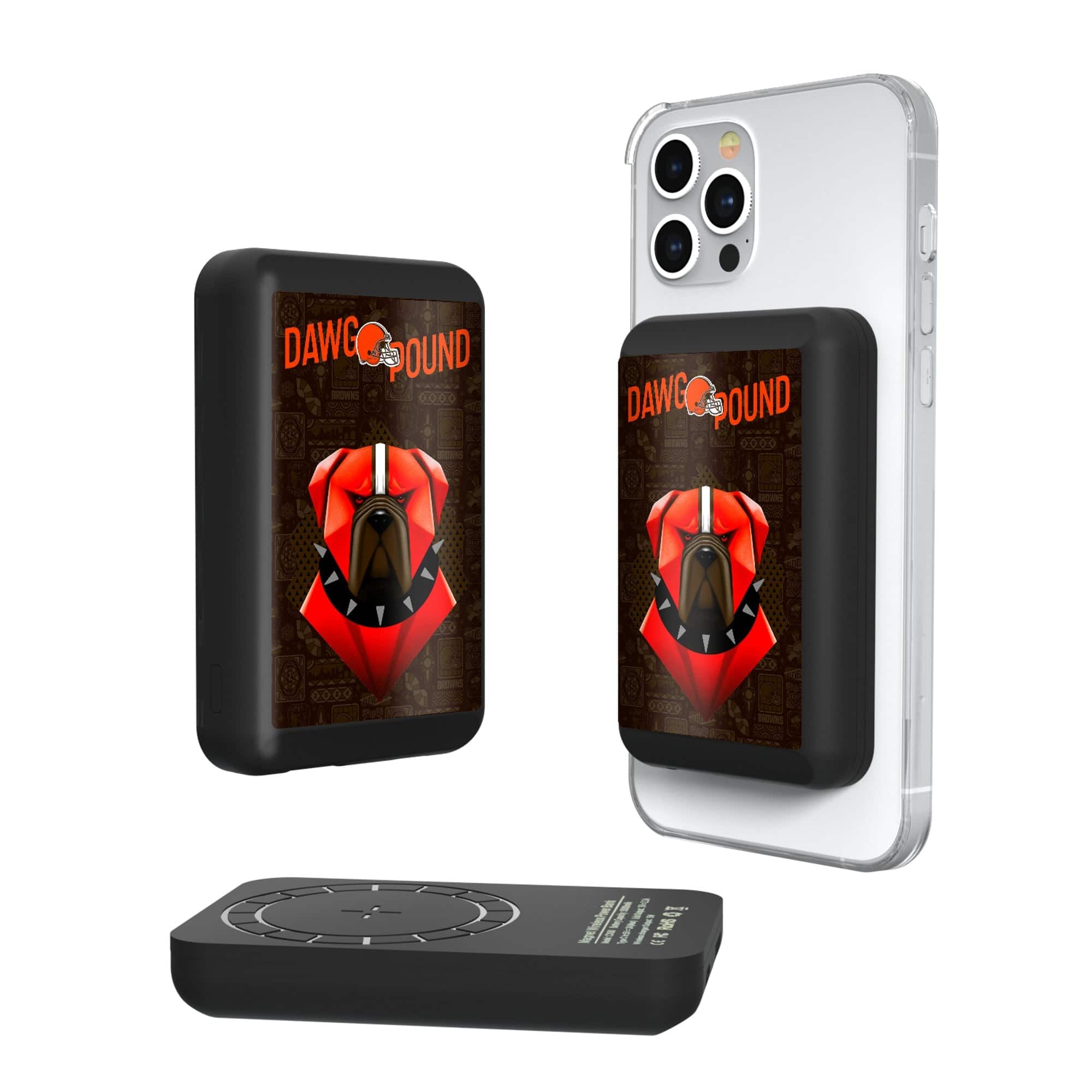 Keyscaper - Cleveland Browns 5000mAh Wireless Magnetic Power Bank - Black price history on PriceWatchPro