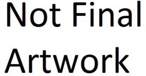 Not Final Artwork