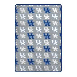 Pegasus - Kentucky Wildcats 66" x 95" Oversized Logo Roll Ultra Cozy Blanket - Multicolor
