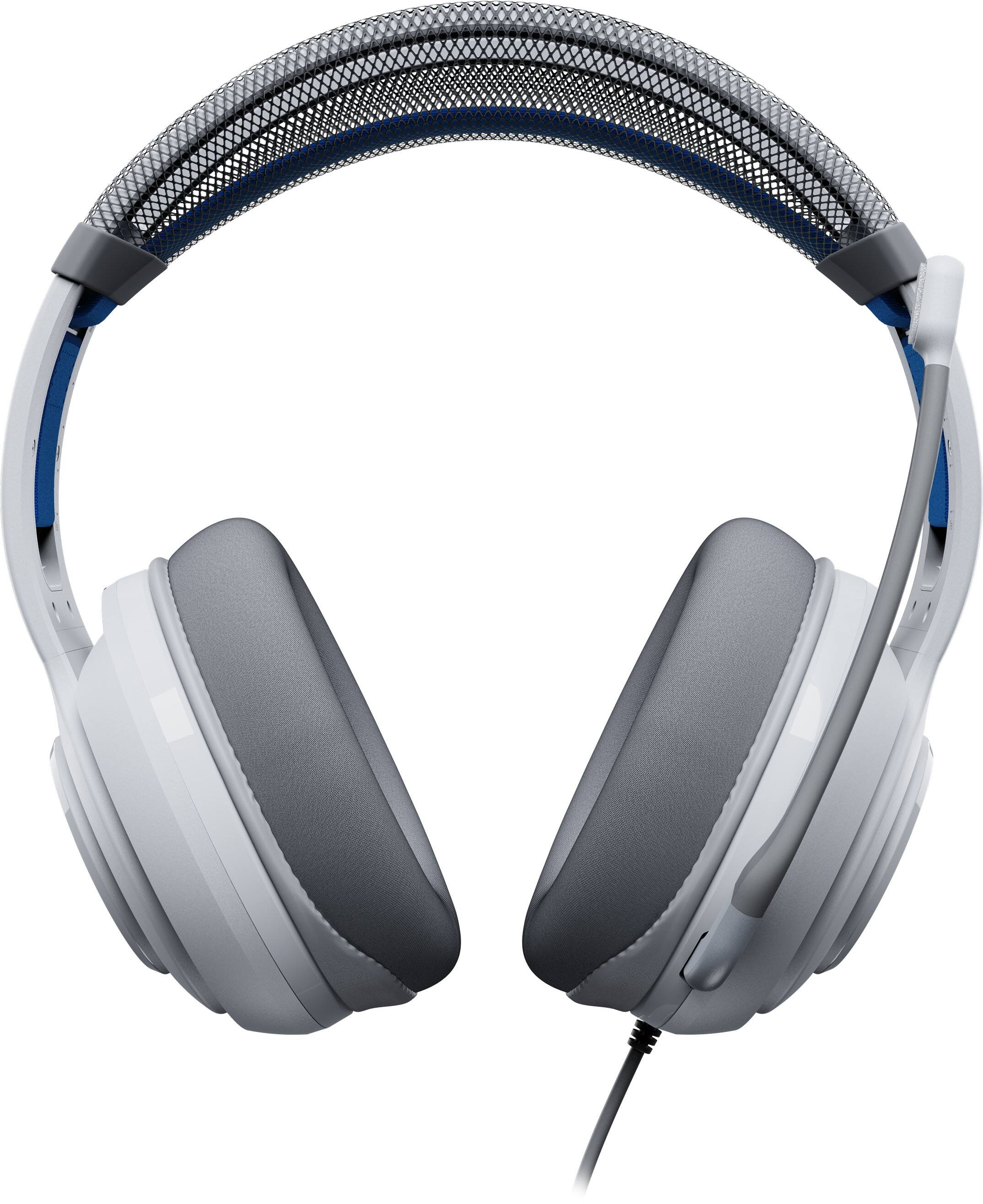 Alt View 7. Turtle Beach - Atlas 200 Wired Over-Ear Gaming Headset for PlayStation 5 & PlayStation 4 - White.