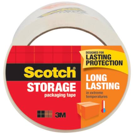 SA DESIGNED FOR LASTING PROTECTION Scotch LONG STORAGE LASTING in extreme packaging tape temperatures 3M