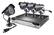 Front. Zmodo - 8-Channel, 4-Camera Indoor/Outdoor DVR Security System - Black.