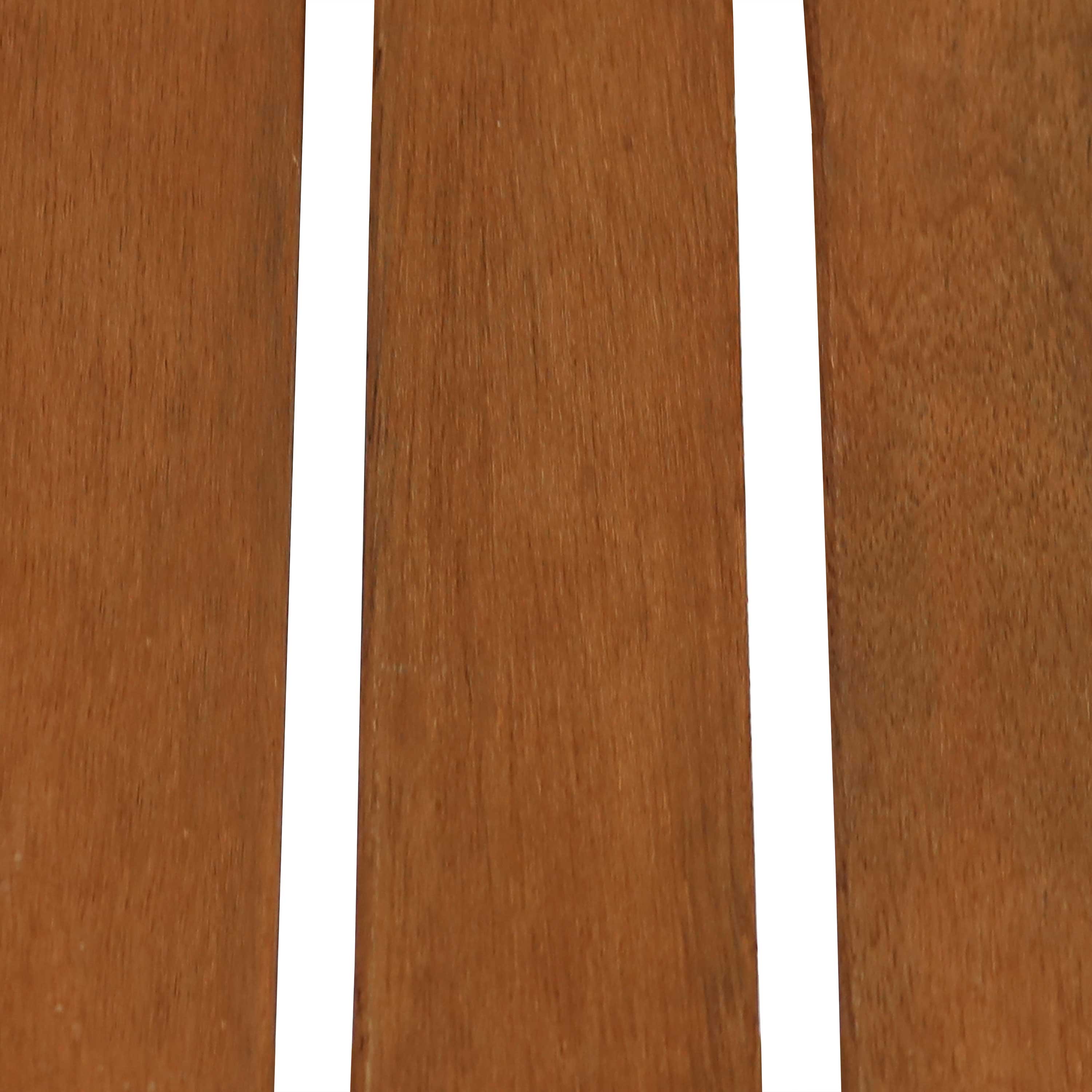 Alt View 5. Sunnydaze - Meranti Wood Multi-Shelf Plant Stand with Teak Oil Finish - 36 in - Brown.