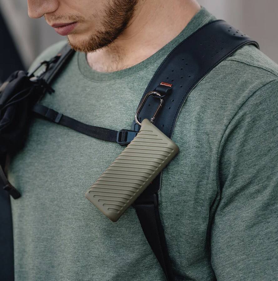 Alt View 2. PGYTECH - PGYTECH Camera Strap Master Midnight Black, Dual Camera Shoulder Strap, Quick Release, 90kg Capacity - Midnight Black.