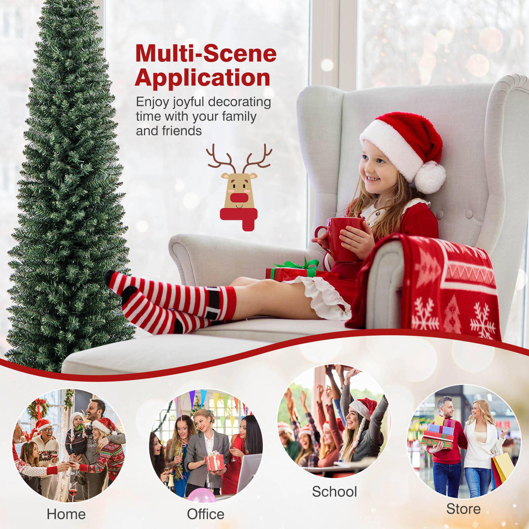 Multi-Scene Application  
Enjoy joyful decorating time with your family and friends  

Home  
Office  
School  
Store