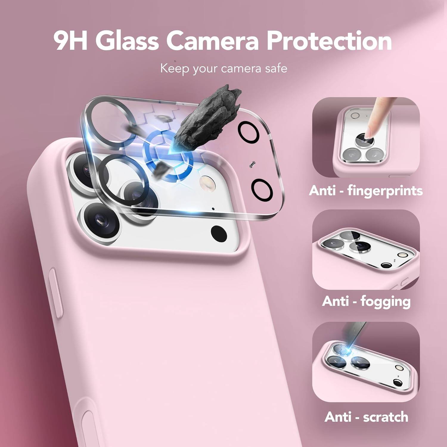 FINEAK Magnetic for iPhone 17 Pro Max Case, Compatible with MagSafe ...