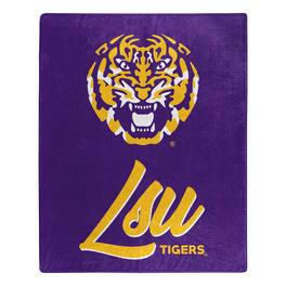 Northwest - LSU Tigers 50" x 60" Signature Raschel Plush Throw Blanket - Multicolor