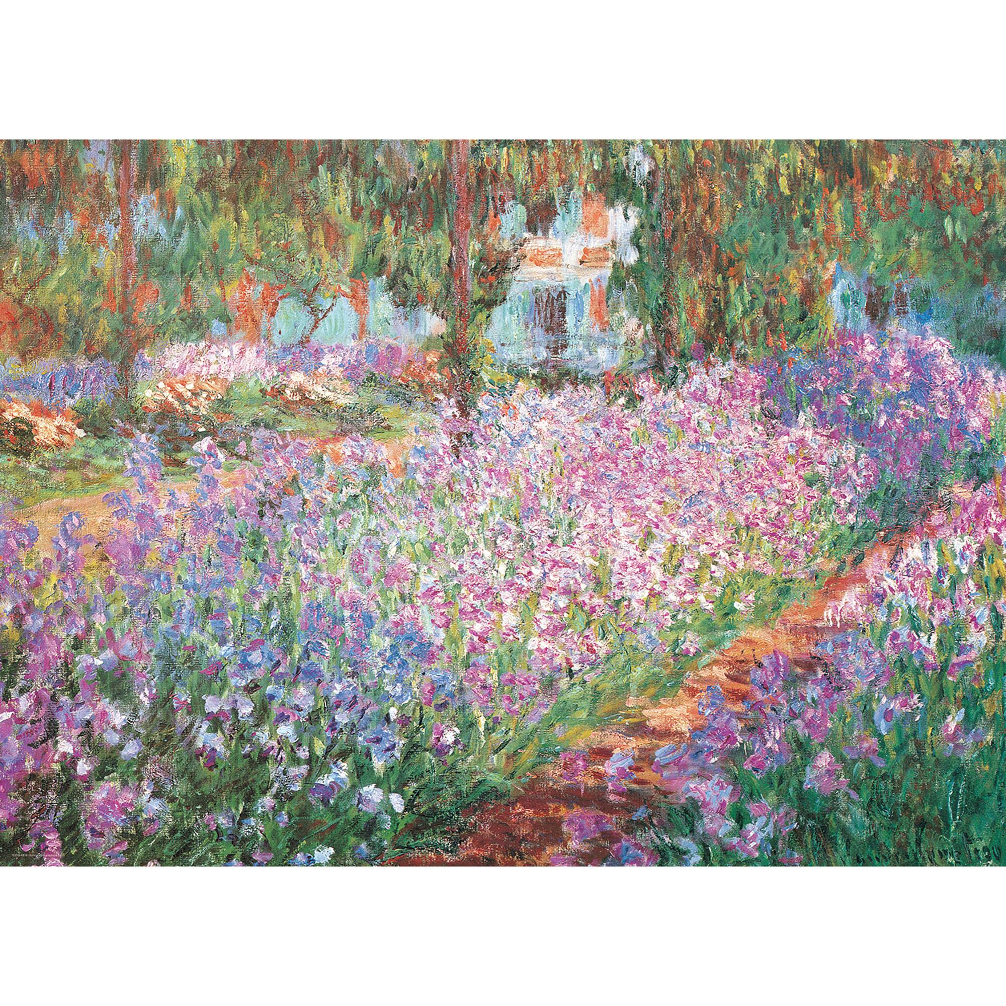 Left. Eurographics - Monet's Garden by Monet Puzzle, 1000 Pieces.