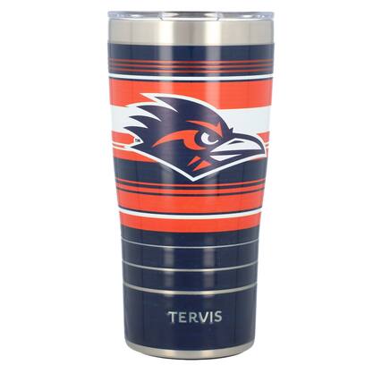 Front. Tervis - Texas San Antonio Roadrunners 20oz. Hype Stripe Stainless Steel Tumbler - Multicolor.